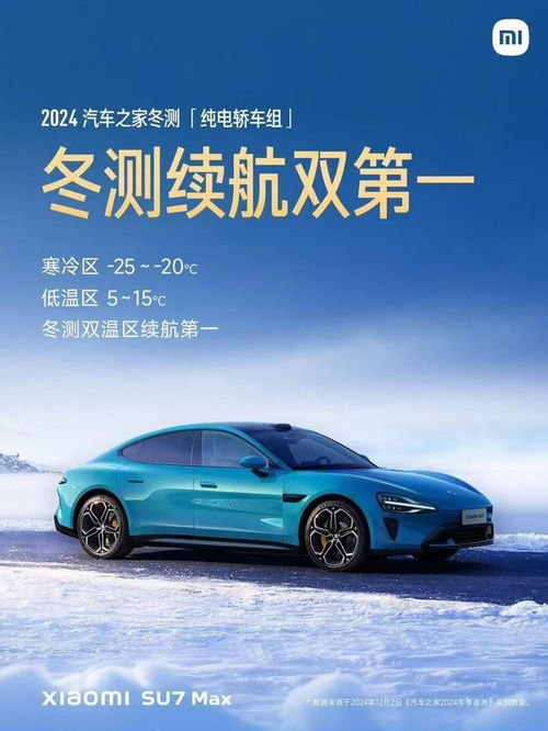 小米汽车冬季续航多少